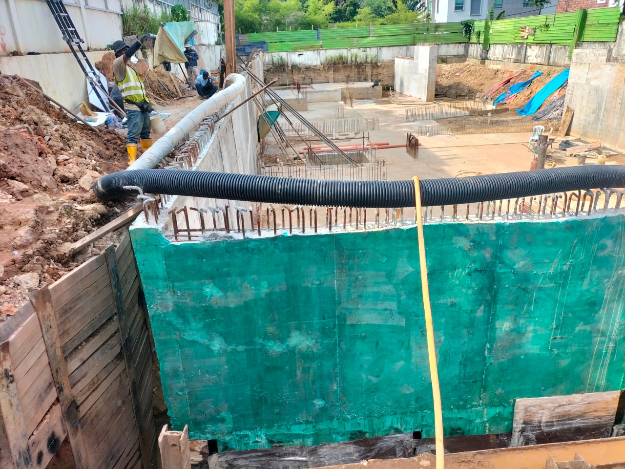 Swimming Pool Waterproofing Project